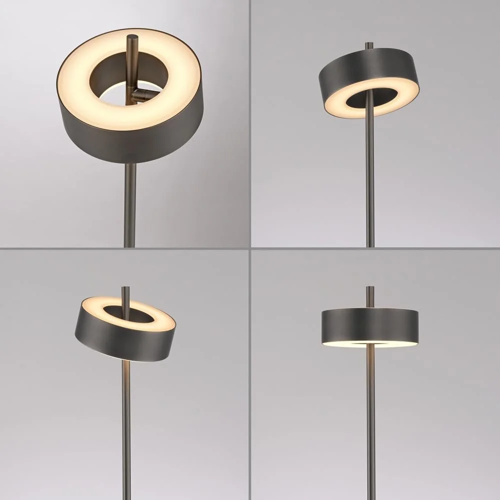 Настільна лампа Paul Neuhaus LED Smart Home CCT ZigBee темно-металевий коричневий, фото №8