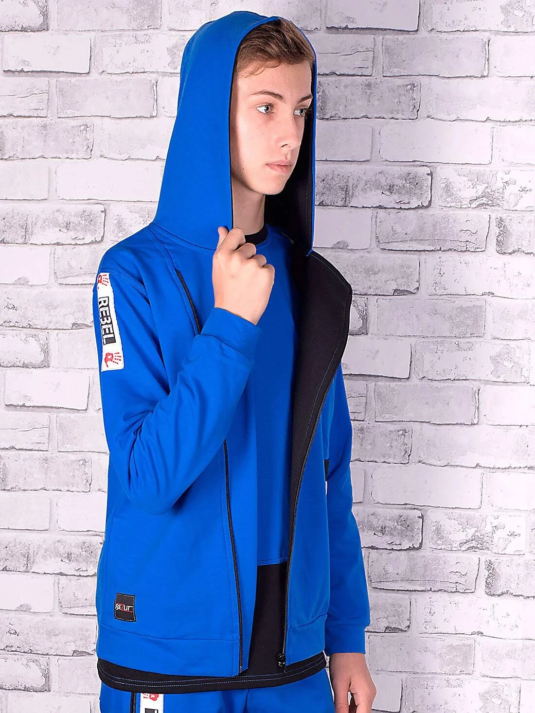 Пуловер с капюшоном BEZLIT 30145 Детский для мальчиков, фото №3