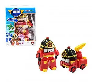 Трансформер Робокар Поли пожарная машина Рой - Фото 1