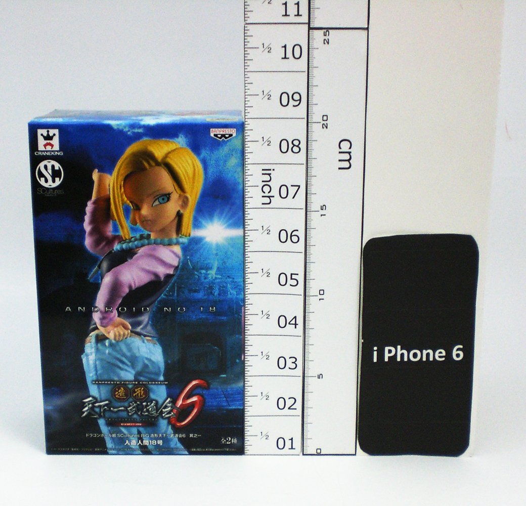 Фігурка Banpresto Dragon Ball Super C18 Жінка-андроїд і Кріллін, різнокольорова, 15 см, фото №8