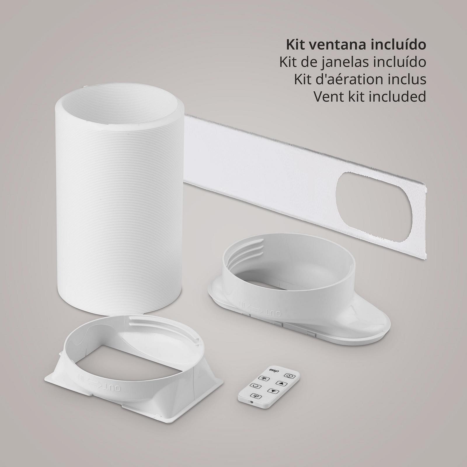 Мобільний кондиціонер Ufesa A7 3-в-1 7000 BTU R290 Таймер Пульт ДК, фото №5