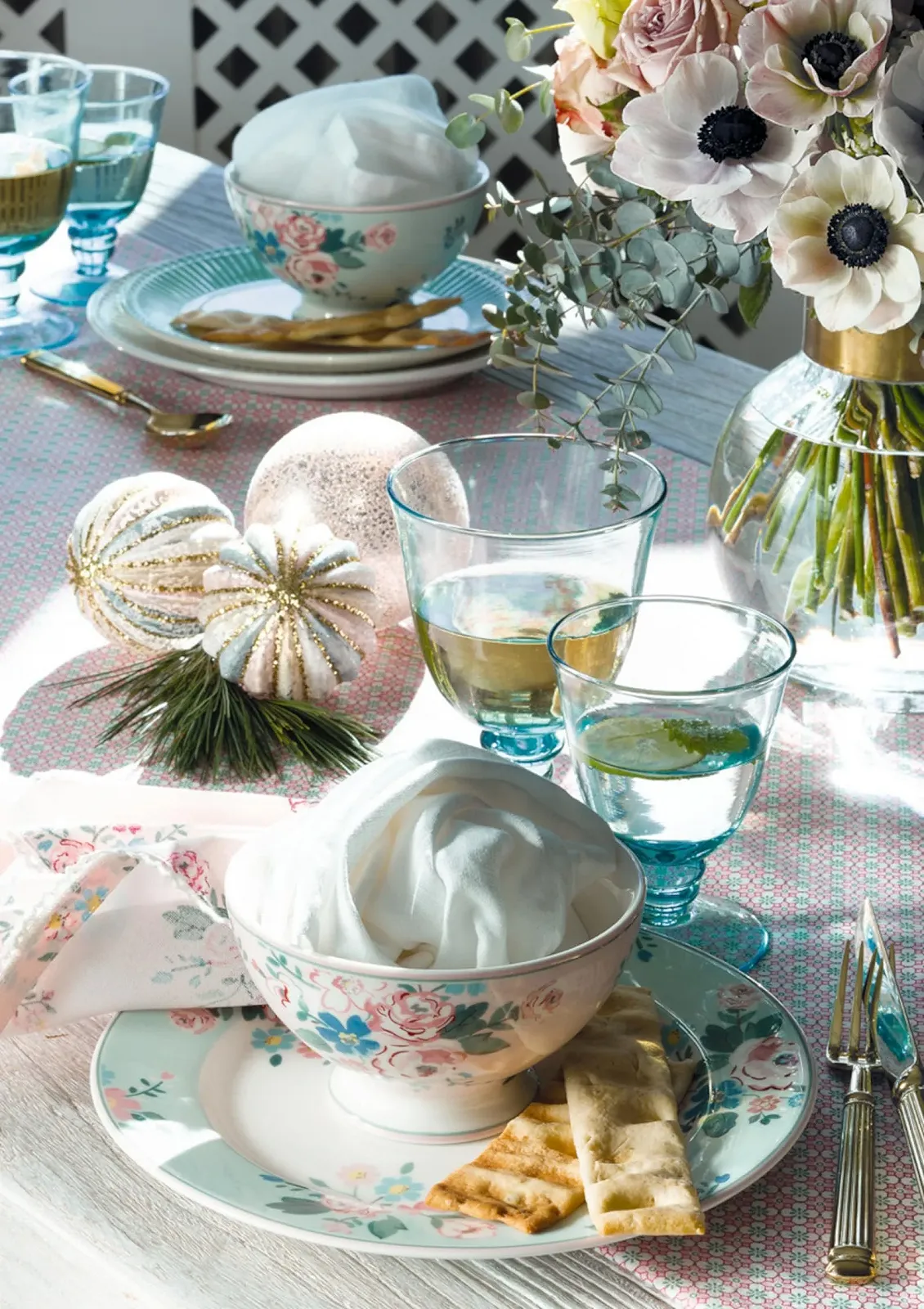 Миска для хлопьев GreenGate Adelena White 13.5 см, фото №3