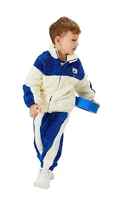 Толстовка Koton з високою горловиною на блискавці з аплікацією, кольорова блокова - Фото 1