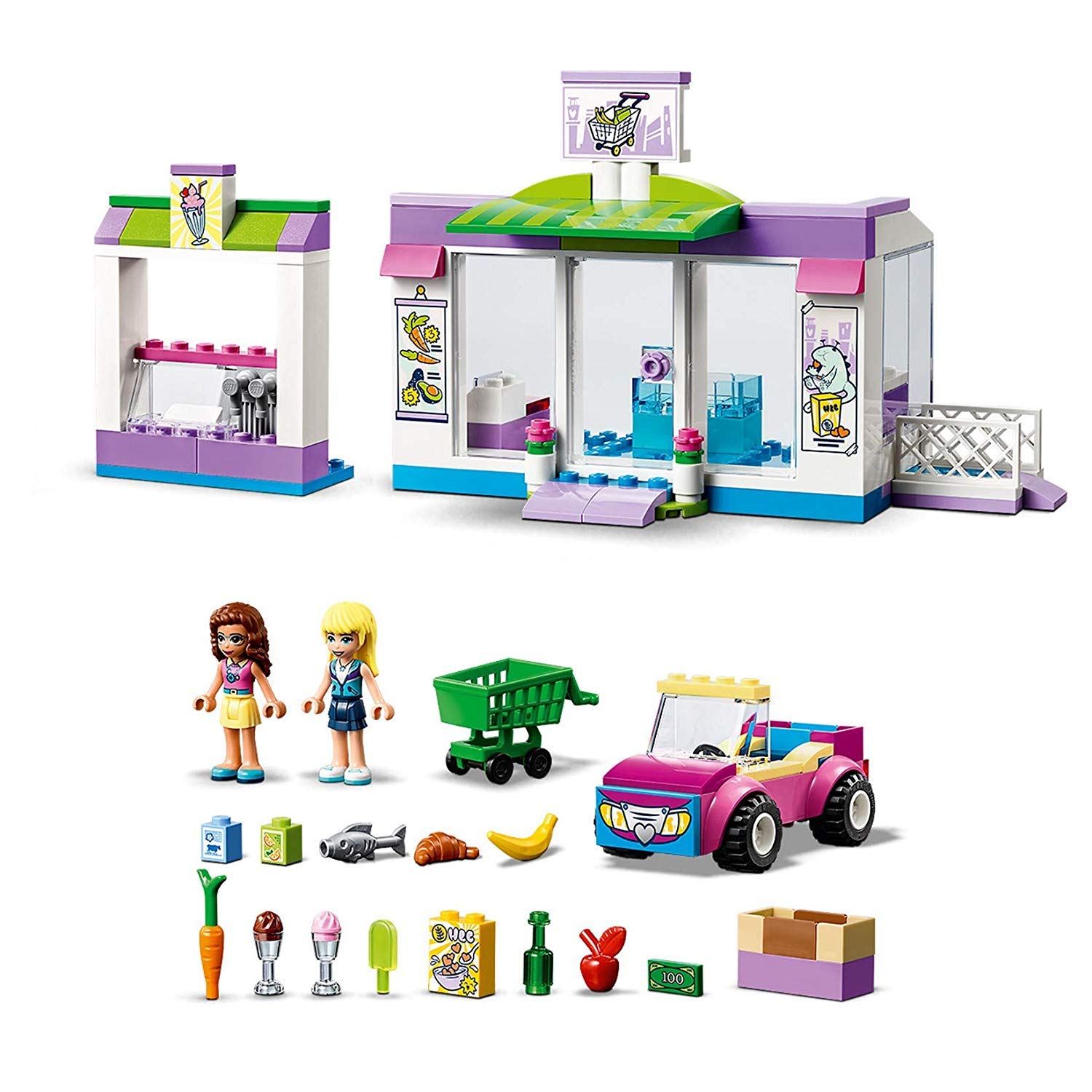 Набор Lego Friends 41362 Supermarket из Хартлейк Сити Конструктор, фото №2 Набор Lego Friends 41362 Supermarket из Хартлейк Сити Конструктор, фото №2