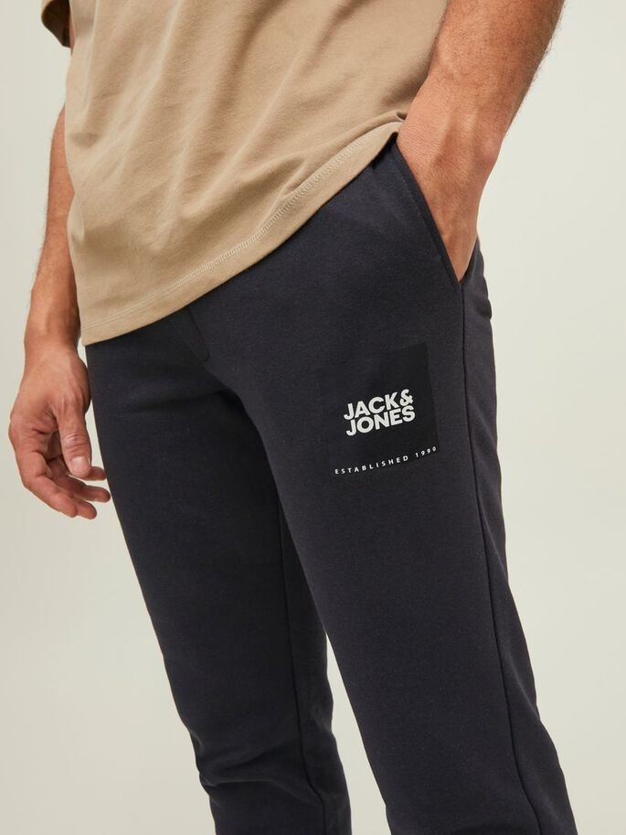Штаны Jack&Jones JPSTGORDON JJJILOCK SWEAT PANTS 12213281 Черный 2XL, фото №3
