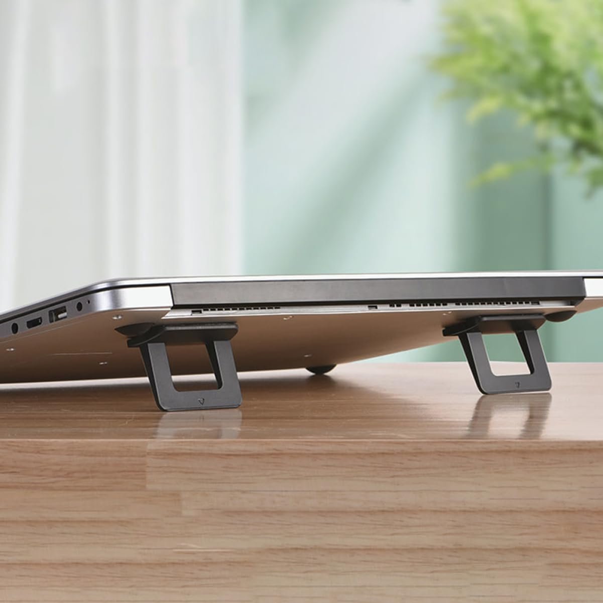 Підставка для ноутбука складна Vaguelly, ергономічна, до 125 кг, для ноутбуків, планшетів, проєкторів, компактна та портативна, фото №8