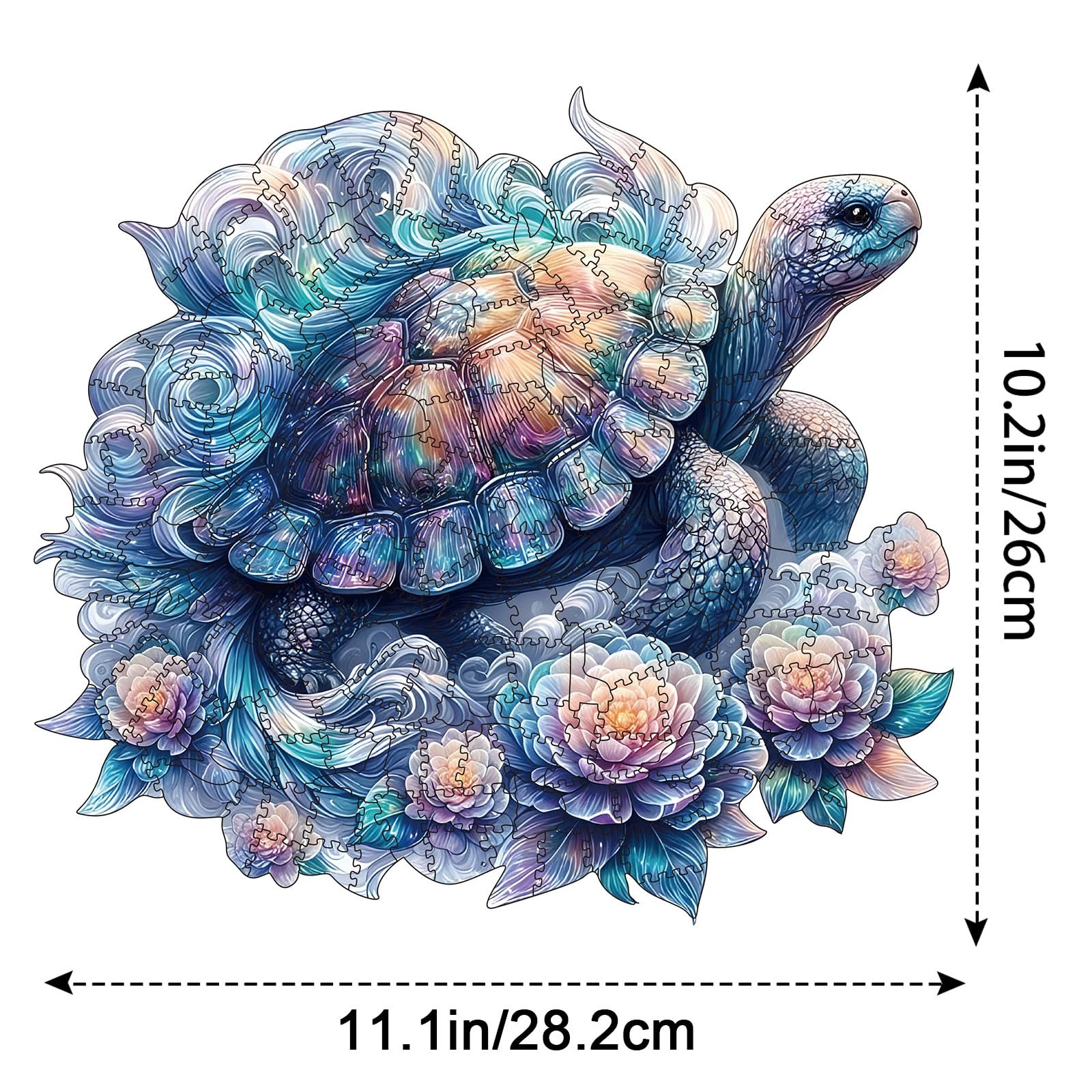 Деревянный пазл Sea Turtle 200 элементов Уникальная форма животных, фото №5 Деревянный пазл Sea Turtle 200 элементов Уникальная форма животных, фото №5