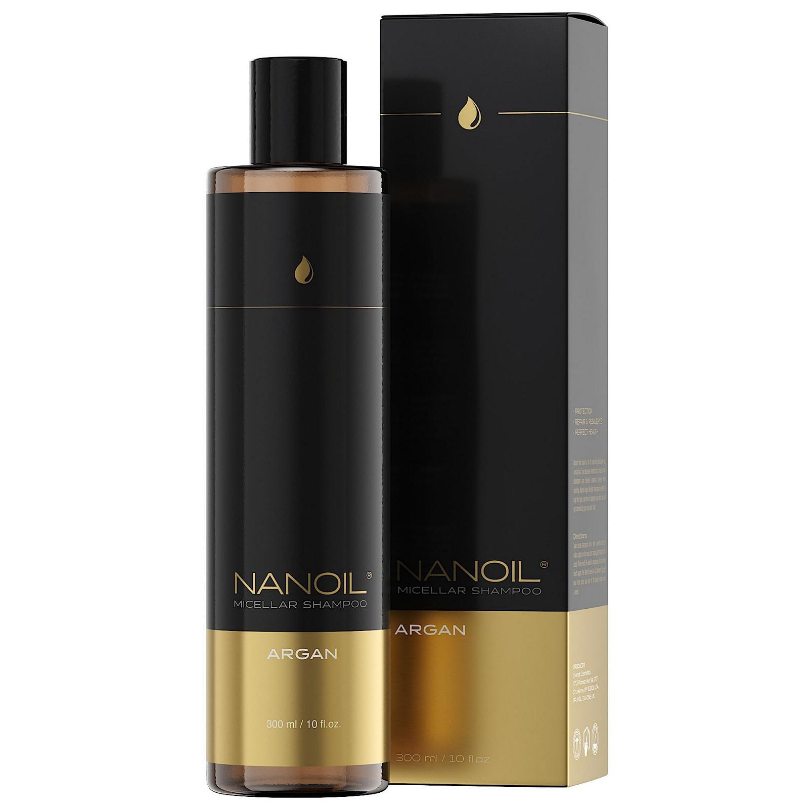 Шампунь Nanoil Argan Micellar з аргановою олією 300 мл, фото №1
