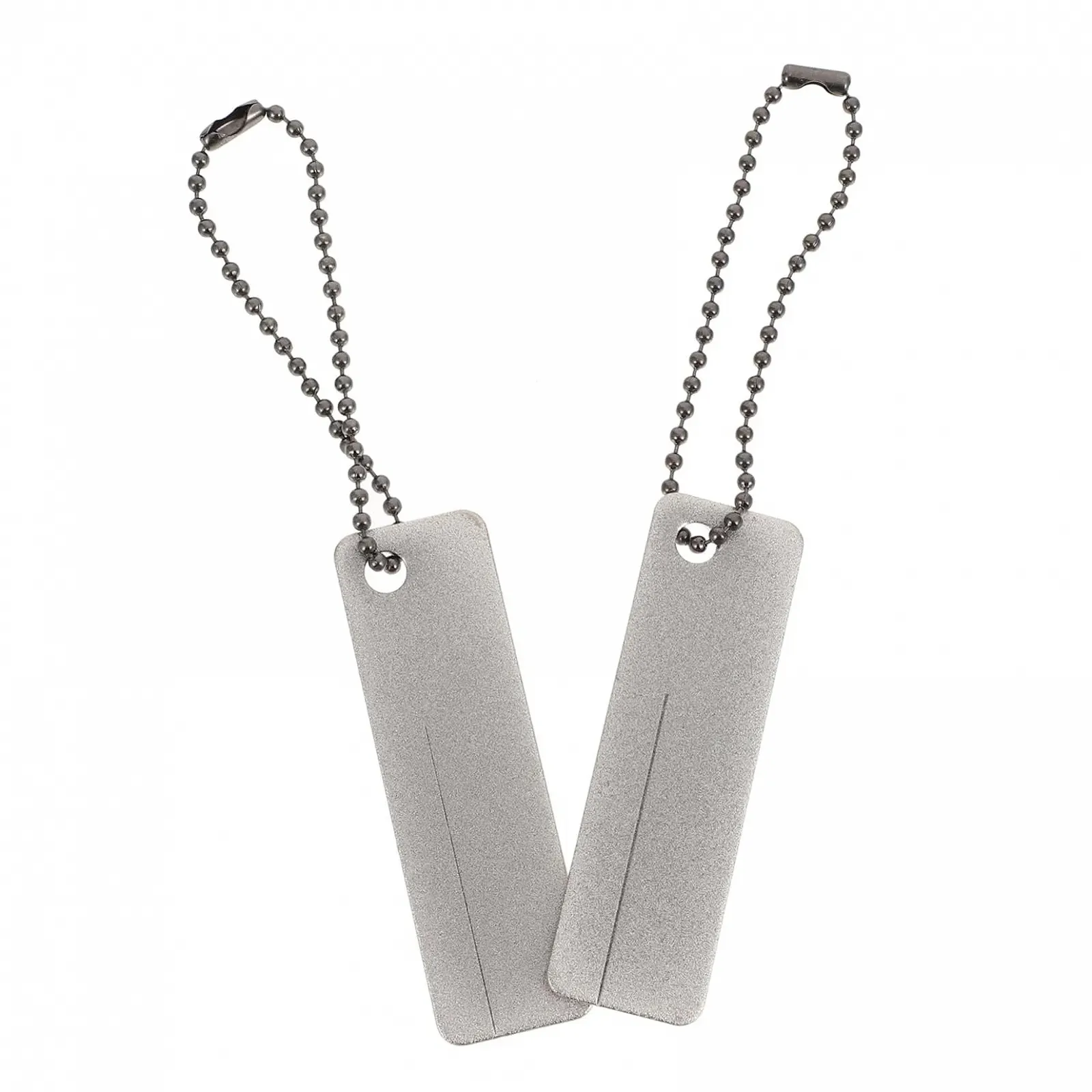 Набір точильних каменів Lurrose Алмазні Сріблясті 2 шт., фото №1