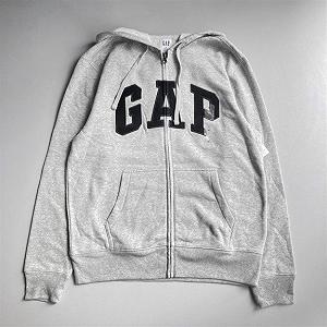 Світшот GAPogo Zip Hoodie Grey 218871731 XXL synthetic.ua - Фото 1