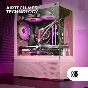 Корпус для ПК Mars Gaming MC-SE / без БЖ / Рожевий ціна на synthetic.ua - Фото 1 Корпус для ПК Mars Gaming MC-SE / без БЖ / Рожевий synthetic.ua - Фото 1