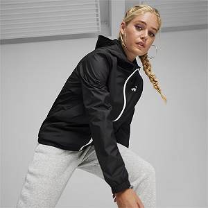 Вітровка з капюшоном ESS Solid Windbreaker 84749452 Puma Чорний XS - Фото 1