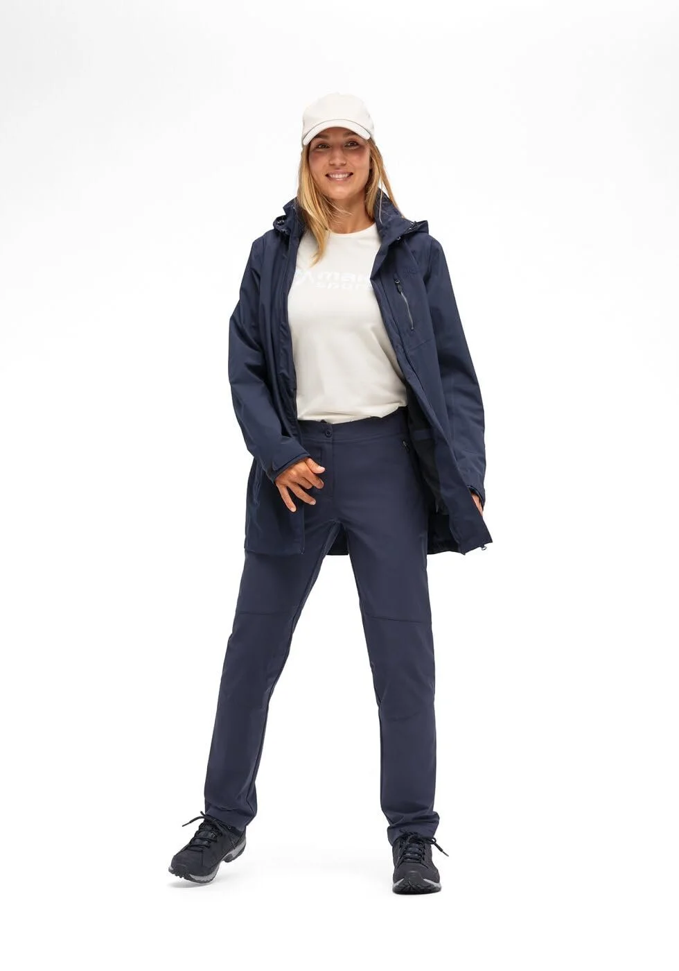 Пальто MAIER SPORTS Perdura Rec W mTEX Da-Coat, фото №4 Пальто MAIER SPORTS Perdura Rec W mTEX Da-Coat, фото №4