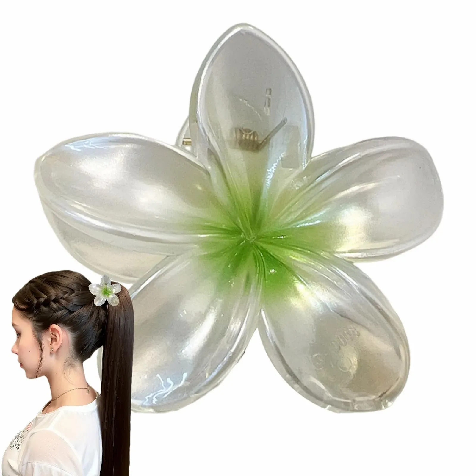 Заколка краб для волос Цветок, крабики для волос для женщин, заколки для волос в форме цветка для пляжа, отдыха, прогулок, мероприятий, фото №7 Заколка краб для волос Цветок, крабики для волос для женщин, заколки для волос в форме цветка для пляжа, отдыха, прогулок, мероприятий, фото №7
