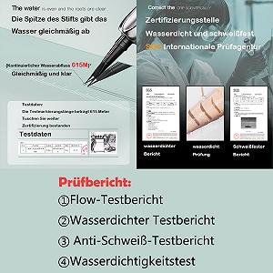 Олівець для брів Waterproof Quick Drying Durable Чорний synthetic.ua - Фото 1