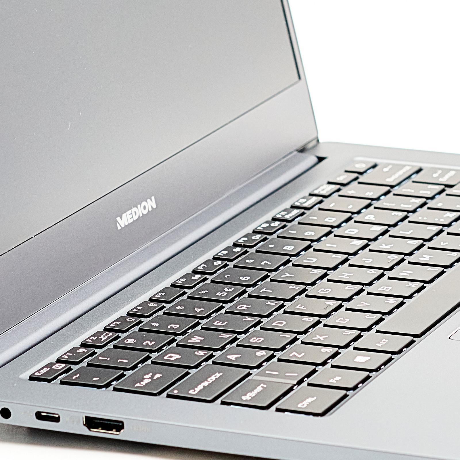 Ноутбук 14" Medion (Lenovo Group) CEPTER X1T Core i5-1135G7 RAM 8 ГБ SSD 1 ТБ Iris Xe Graphics Металевий корпус Підсвітка клавіатури (3890), фото №1
