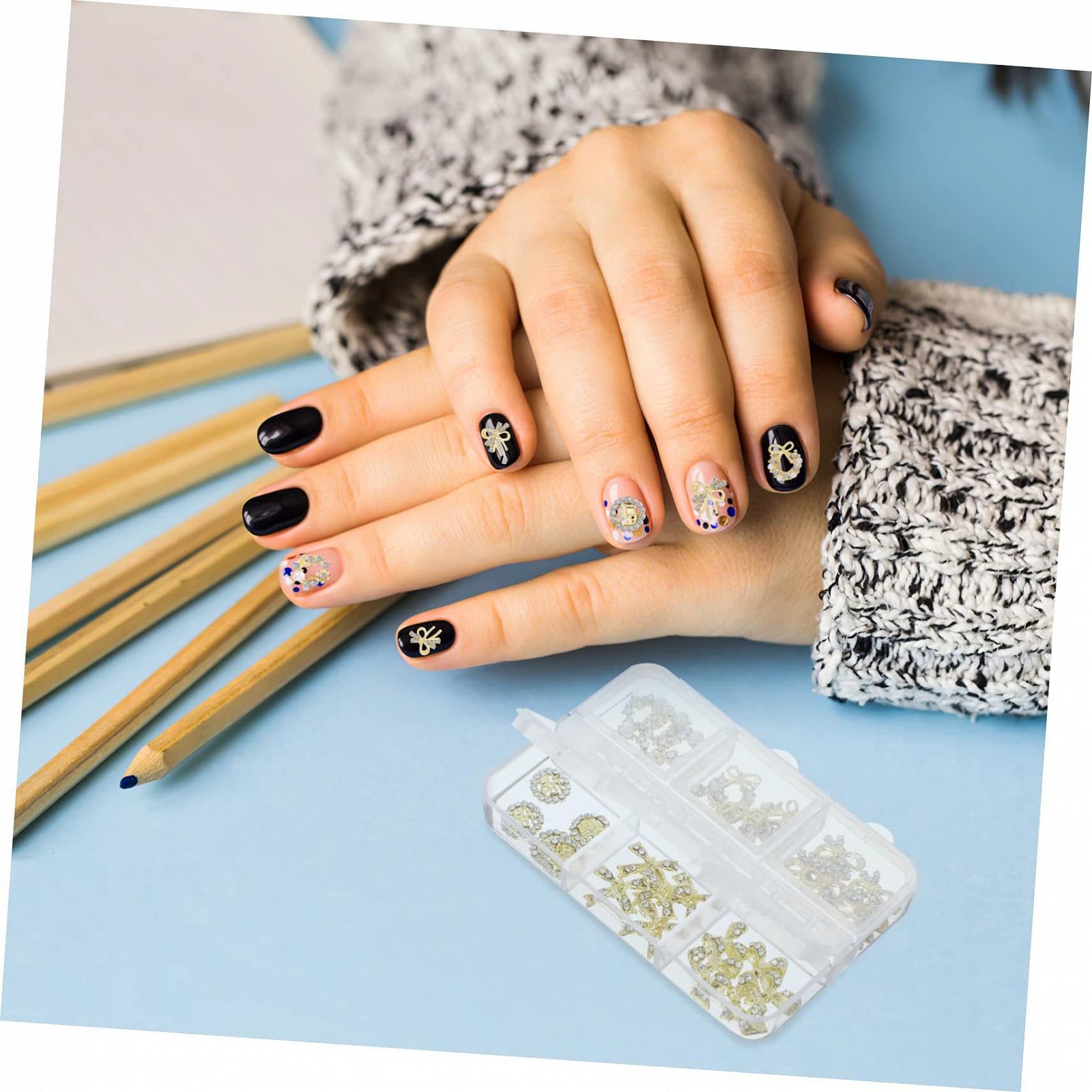 Украшения для ногтей MAGICLULU, 2 набора, 30 штук, фото №2