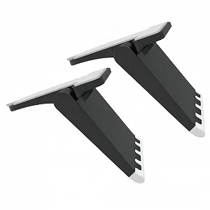 Подставка для ноутбука BESPORTBLE, 2 шт, легкая портативная подставка для ноутбука с вентиляцией, улучшенная осанка, эргономичная, стабильная для охлаждения и комфорта - Фото 1