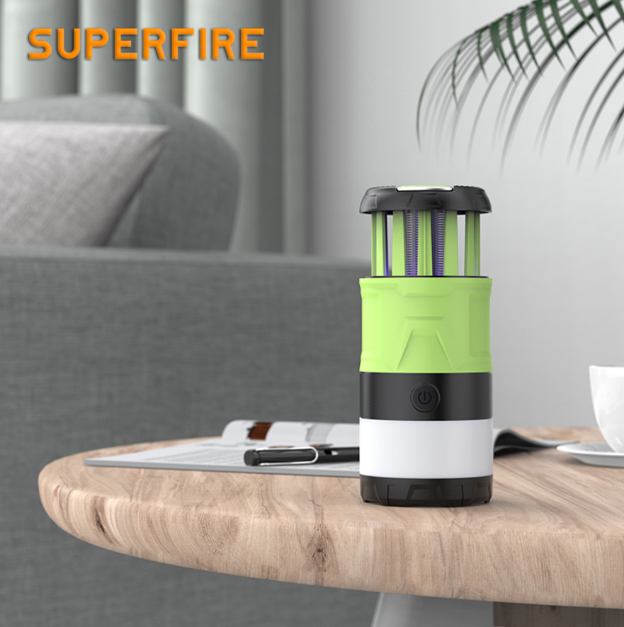 Фонарь кемпинговый аккумуляторный T15 SuperFire 350 Lumen, фото №7