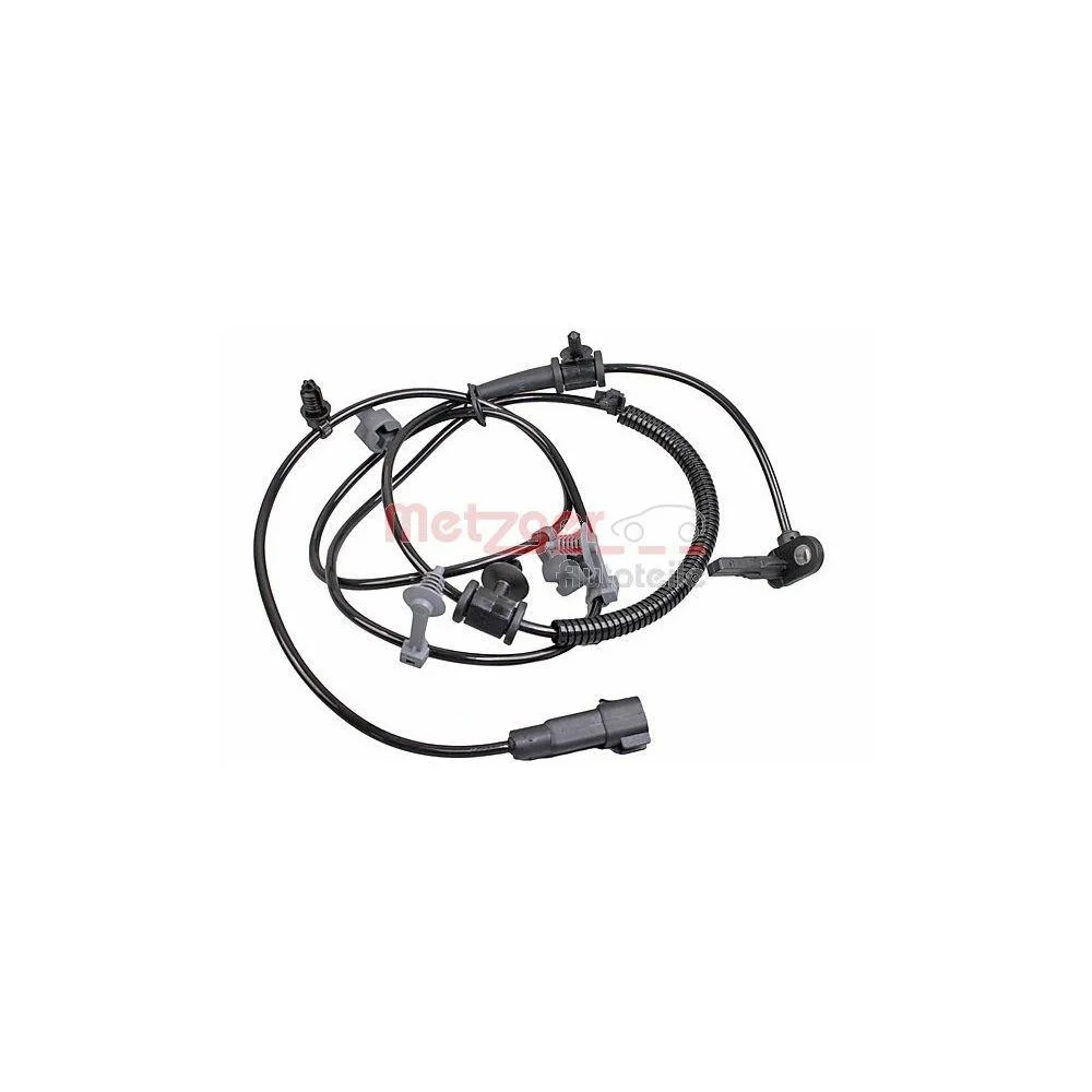 Датчик частоти обертання колеса METZGER 09001239 для OPEL GENERAL MOTORS, задня вісь справа, фото №1