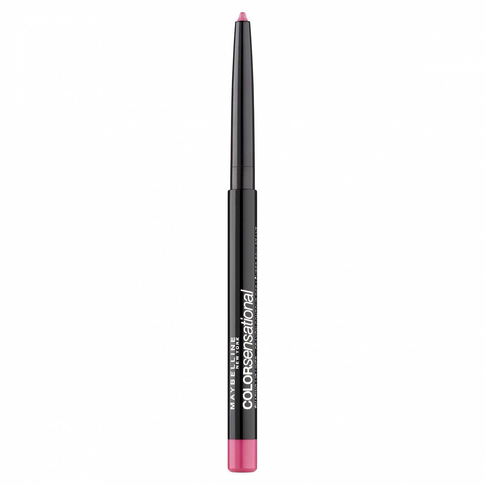 Косметический карандаш для губ Maybelline Color Sensational Shaping 60 Palest Pink Розовый, фото №3