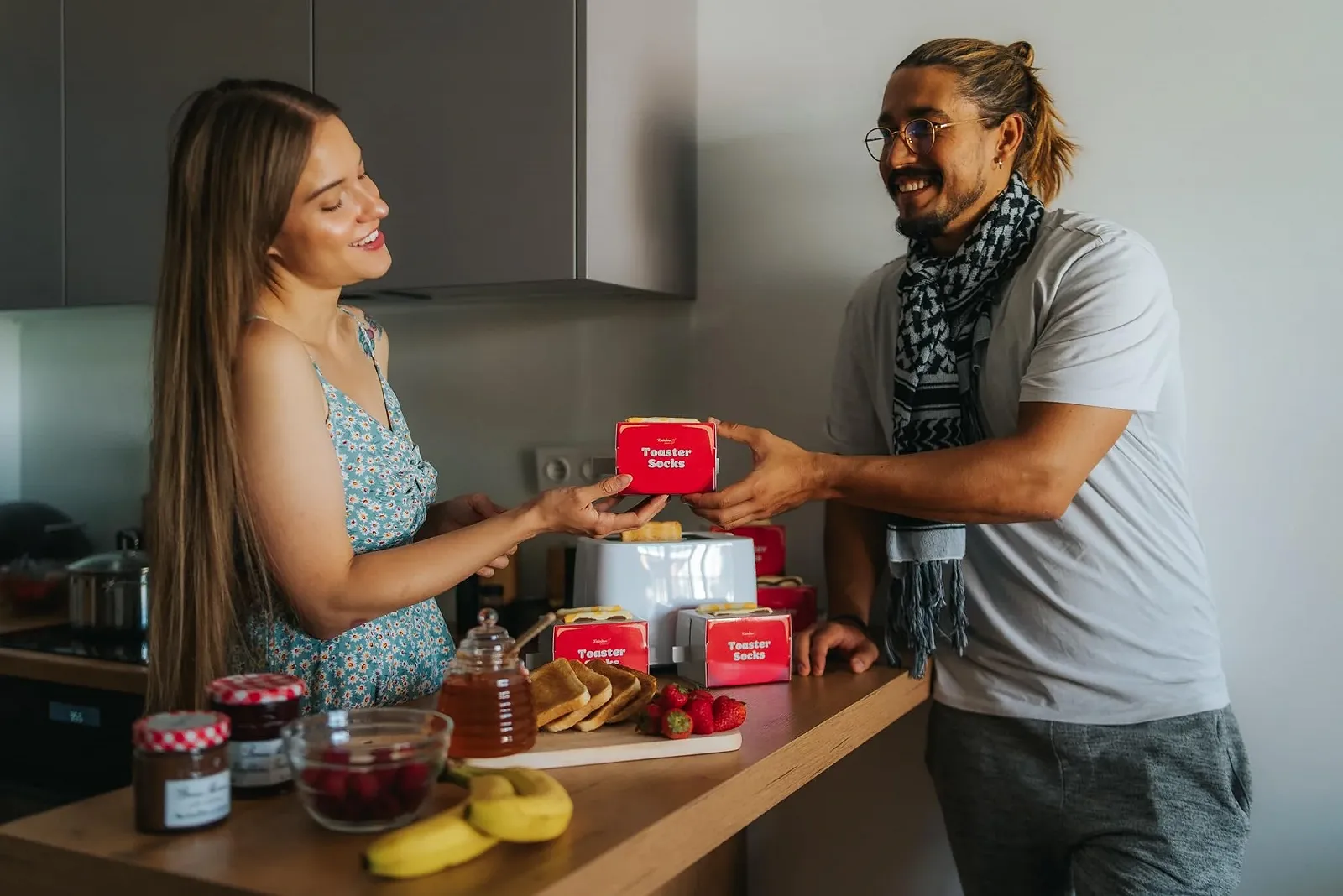 Шкарпетки Toaster, Rainbow Socks, 1 пара, фото №7 Шкарпетки Toaster, Rainbow Socks, 1 пара, фото №7