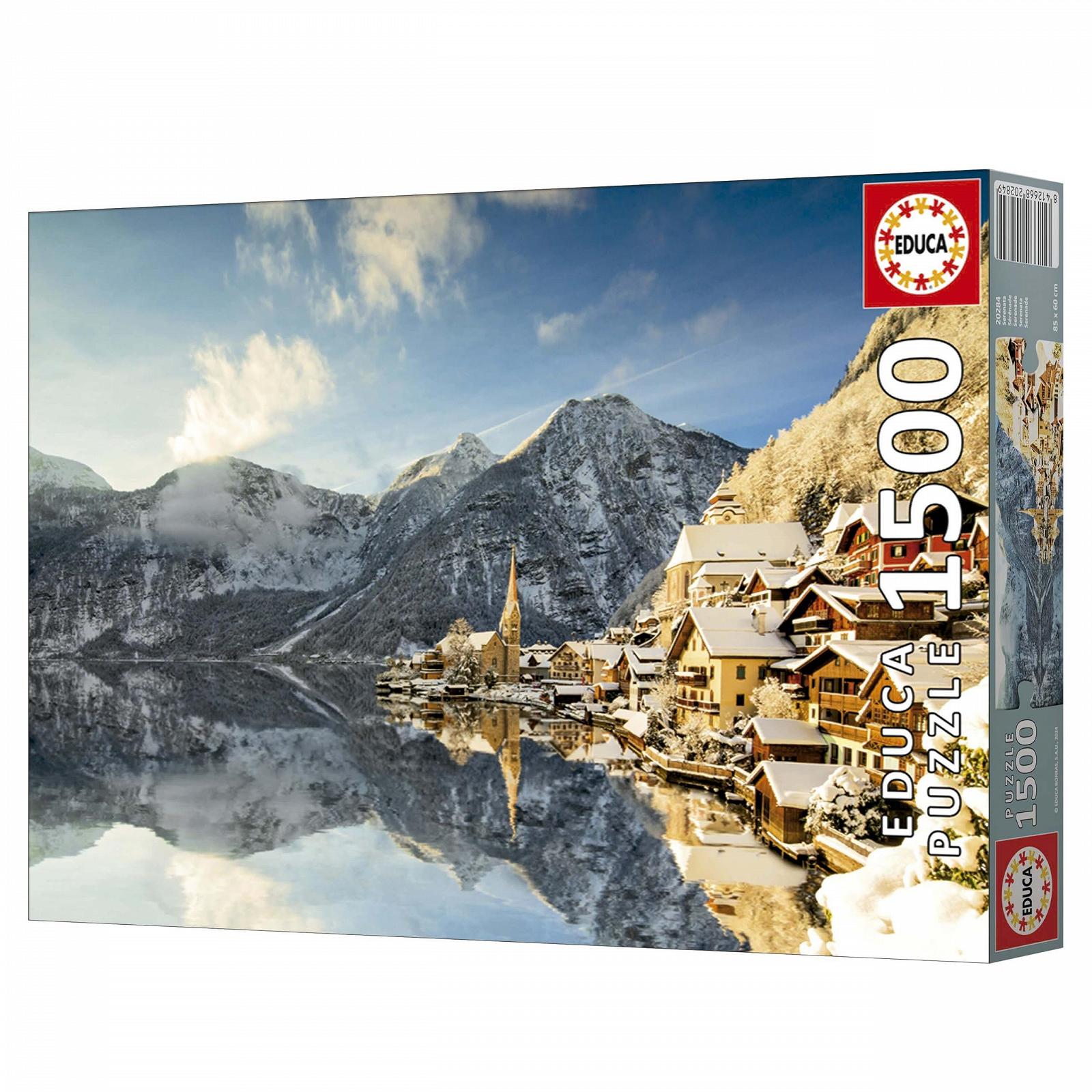 Пазл Educa Winter in Hallstatt 1500 элементов 85 x 60 см (20284), фото №5