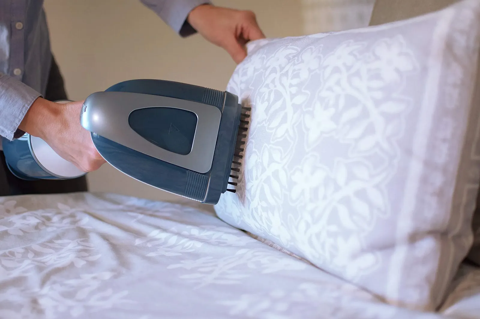 Вертикальный отпариватель Morphy Richards 361000 1750 Вт Белый/Голубой, фото №13