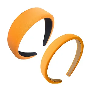 Набір обручів на голову 2 шт. Оранжевий - Фото 1