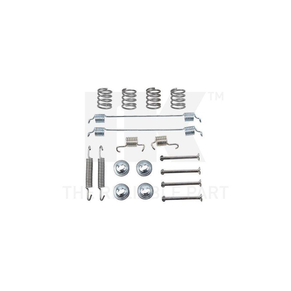 Комплект аксессуаров, тормозные колодки NK 7939777 для RENAULT, задний мост, фото №1