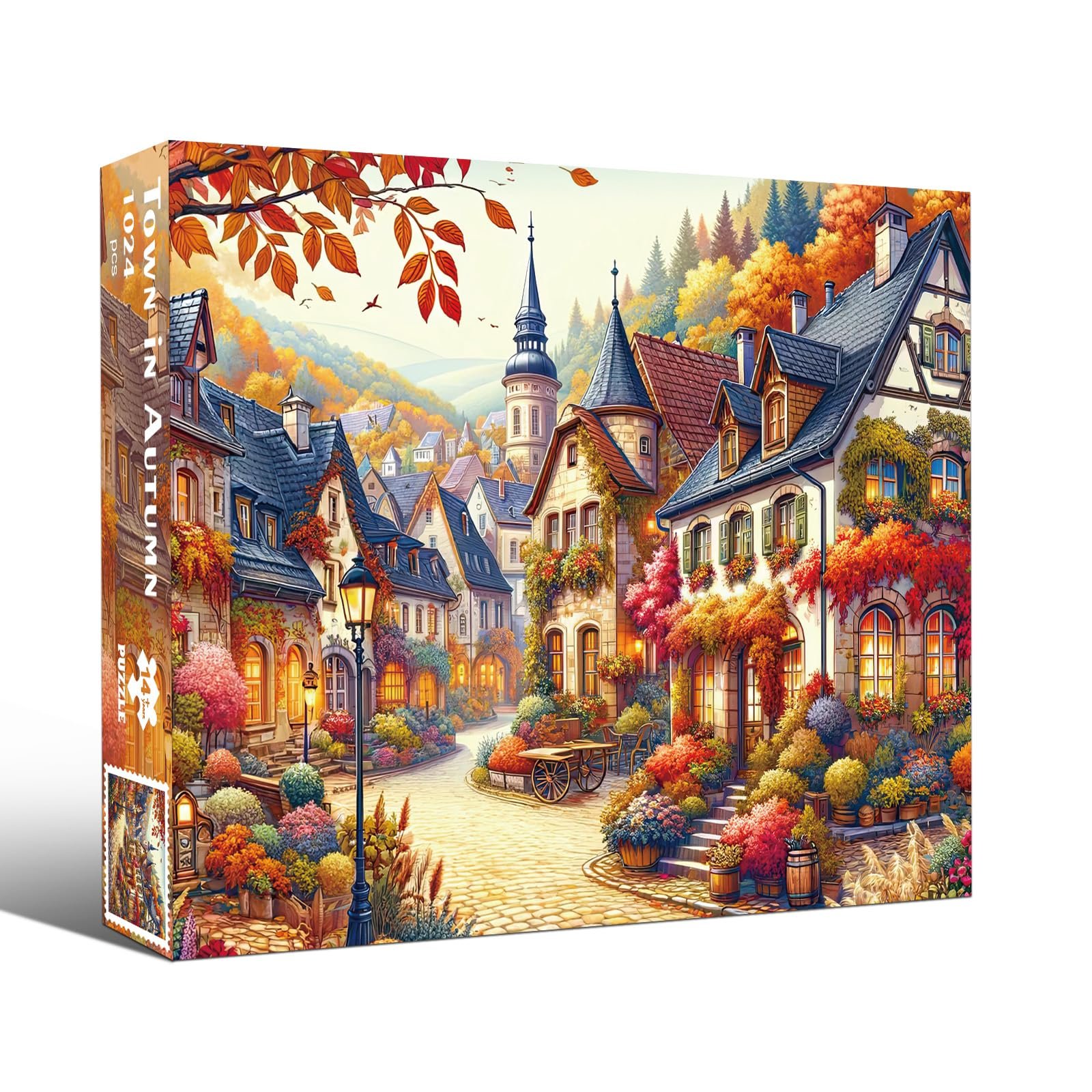 Пазл Місто восени 1024 елементи City in Autumn, фото №2