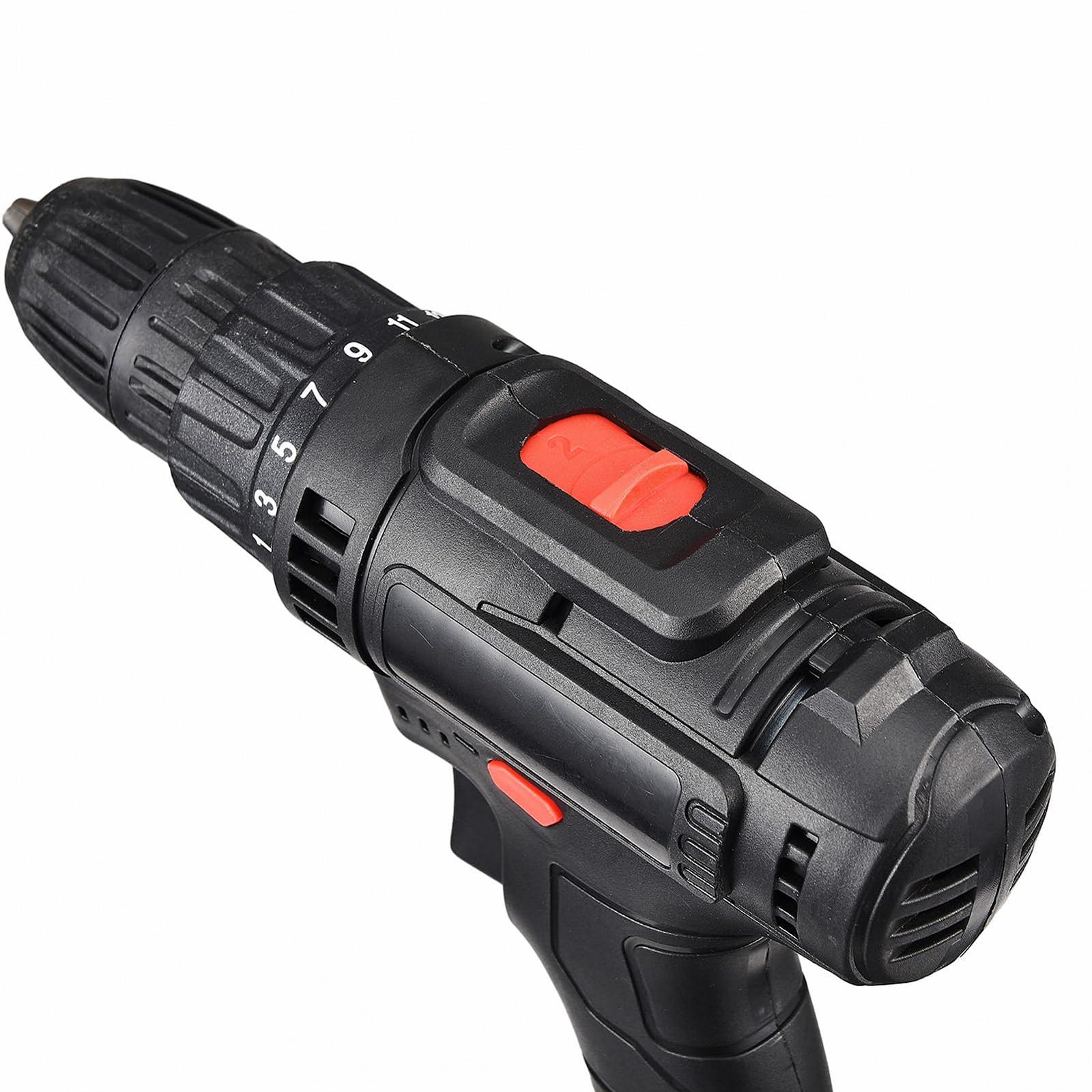 Шуруповерт ADWOLT Аккумуляторный 21 В 1300 мАч 25 + 1 Режимы с LED Подсветкой, фото №6