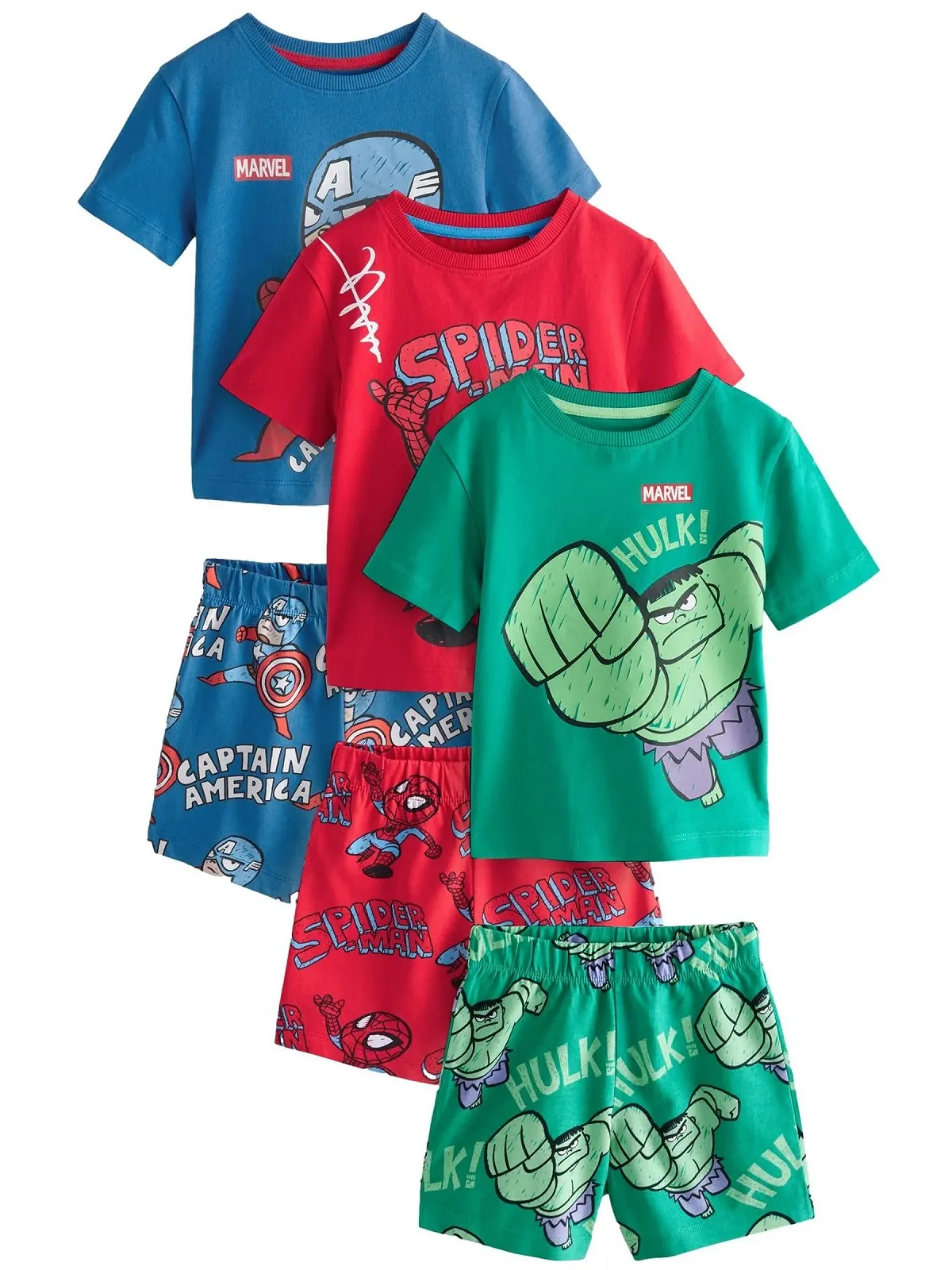 Комплект Бавовняних Піжам NEXT 3 шт., фото №1 Комплект Бавовняних Піжам NEXT 3 шт., фото №1