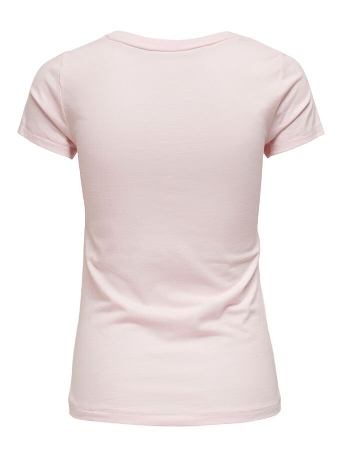 Футболка ONLLOVE LIFE FIT TOP BOX JRS 15226018 Ballerina ONLY Кремовий S, фото №2