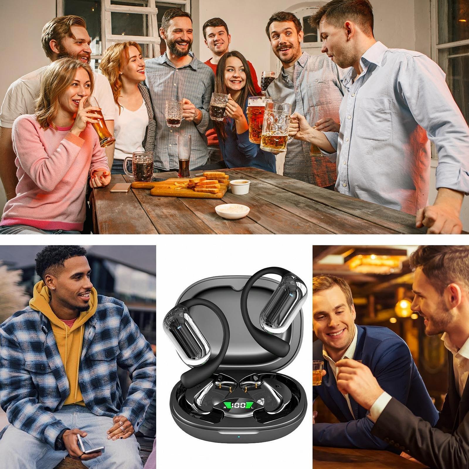 Навушники для перекладу мови портативні AI, 144 мови, фото №4