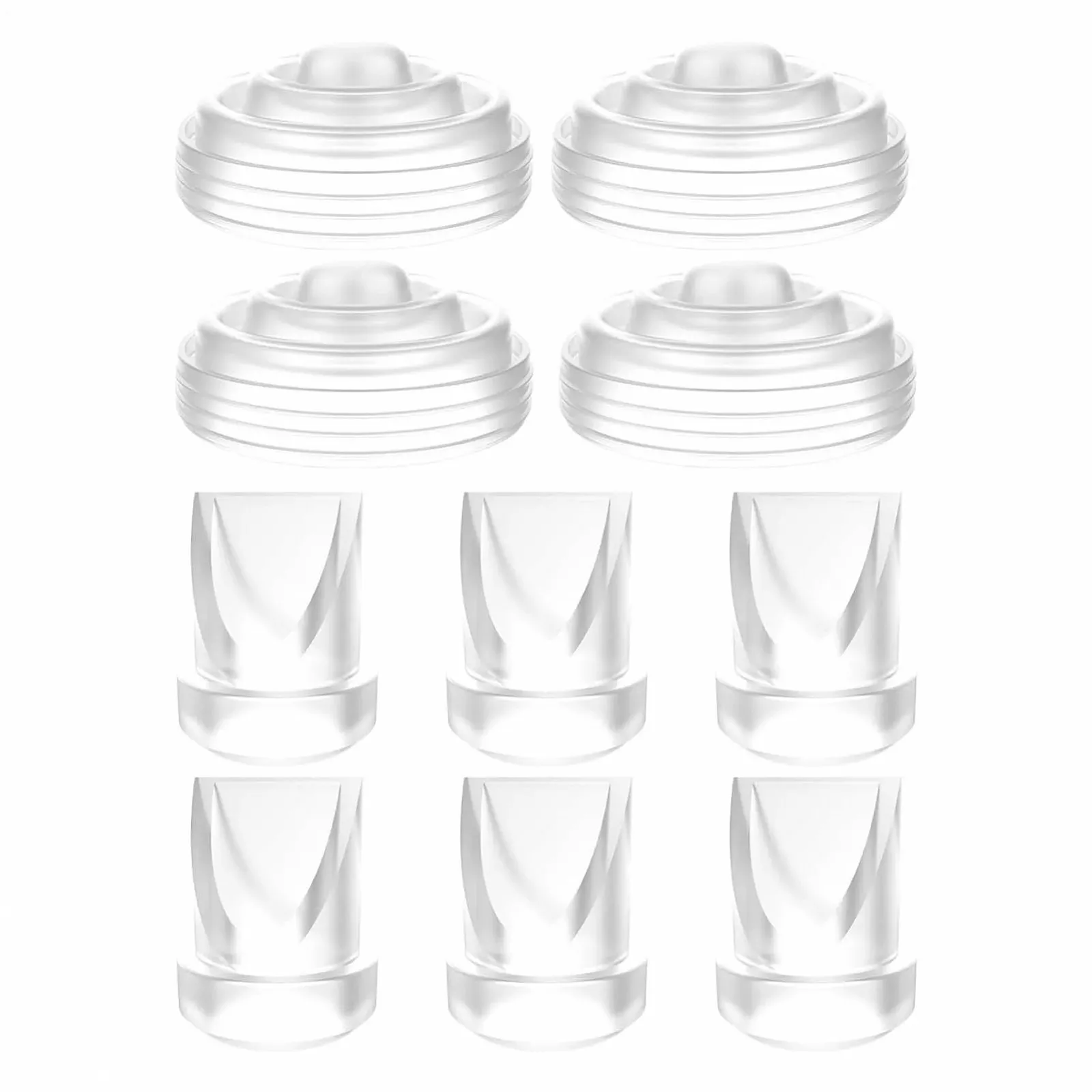 Аксессуары для молокоотсоса Always Accessories Запасные части Силиконовые 6 клапанов 4 мембраны, фото №1