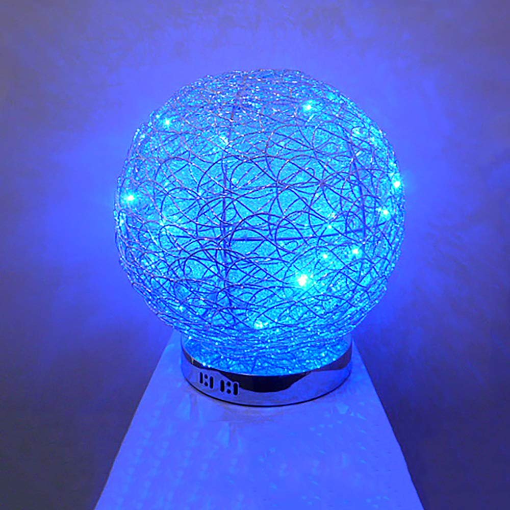 Настільна лампа Alissa Wire Ball Lamp Halogen and LED 40 см Алюмінієвий дріт, фото №7