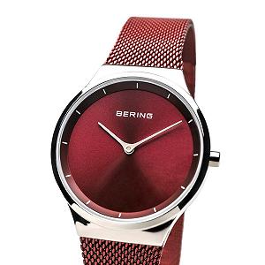 Жіночий кварцовий годинник BERING 31 mm, корпус з нержавіючої сталі, циферблат, міланський браслет, сапфірове скло, 3 ATM, 12131 synthetic.ua - Фото 1