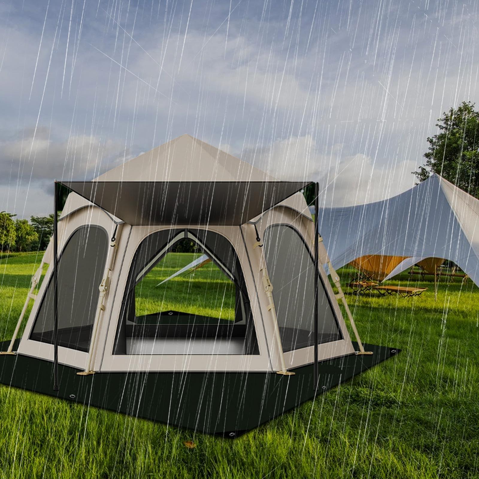 Спальный коврик Insulated Tent Floor Mat Camping Aluminium Thickened Insulated Tarpaulin Waterproof Foldable Portable, фото №3