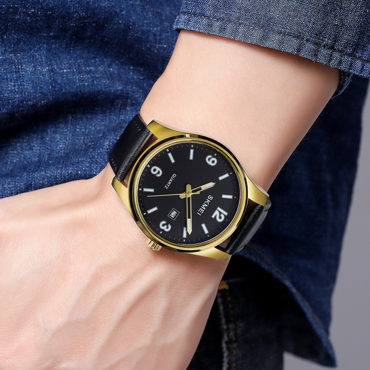 Годинник Skmei 2067GD Gold, фото №3