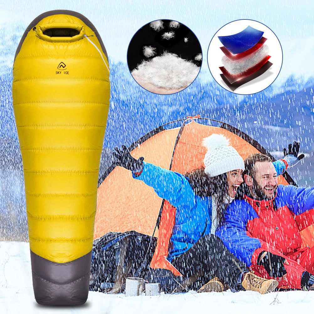 Спальний мішок JUCHRZEY Ultralight Thermal Goose Down Waterproof Portable, фото №2