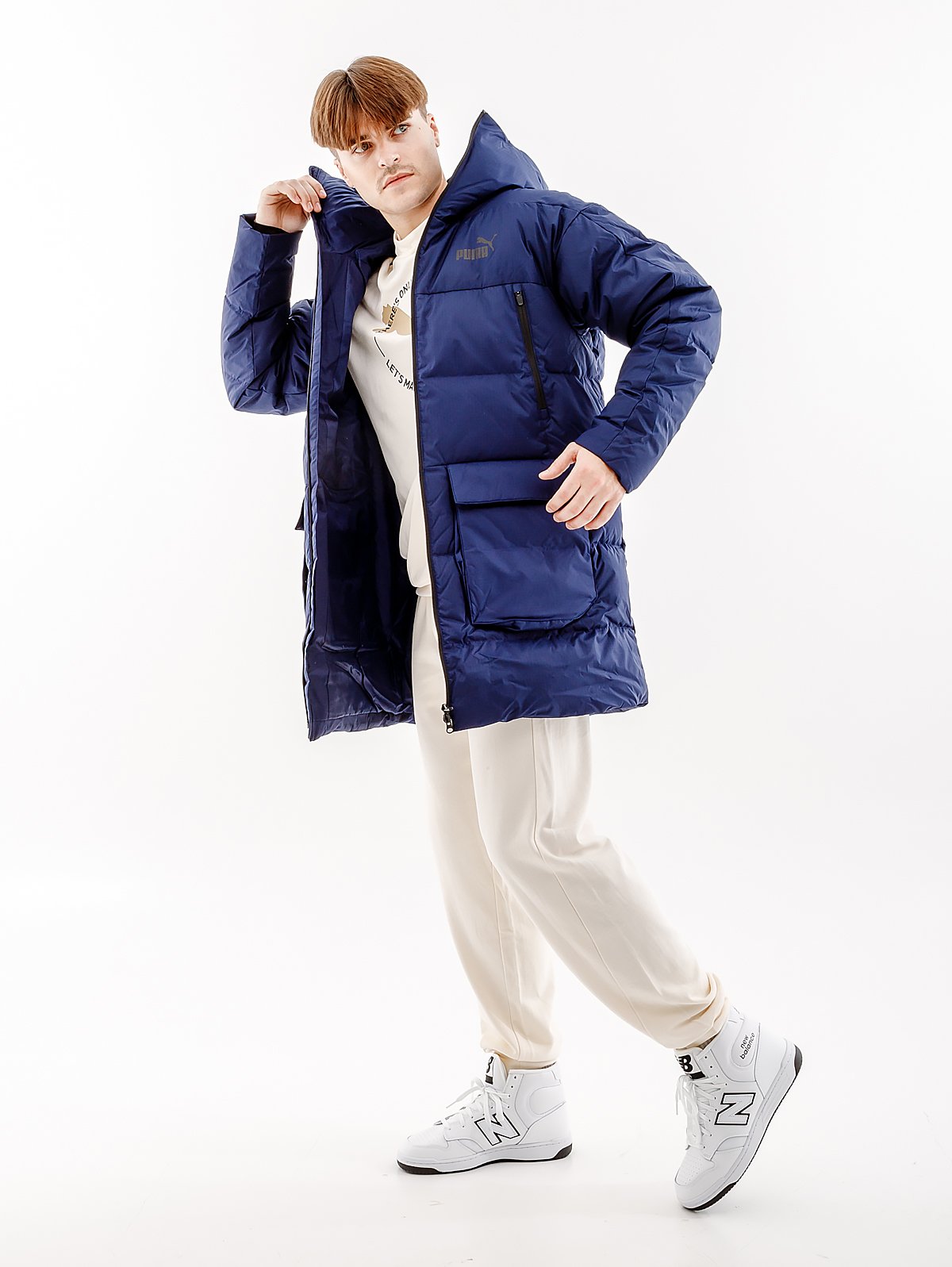 Куртка PUMA Protective Hooded Down Coat L, фото №3