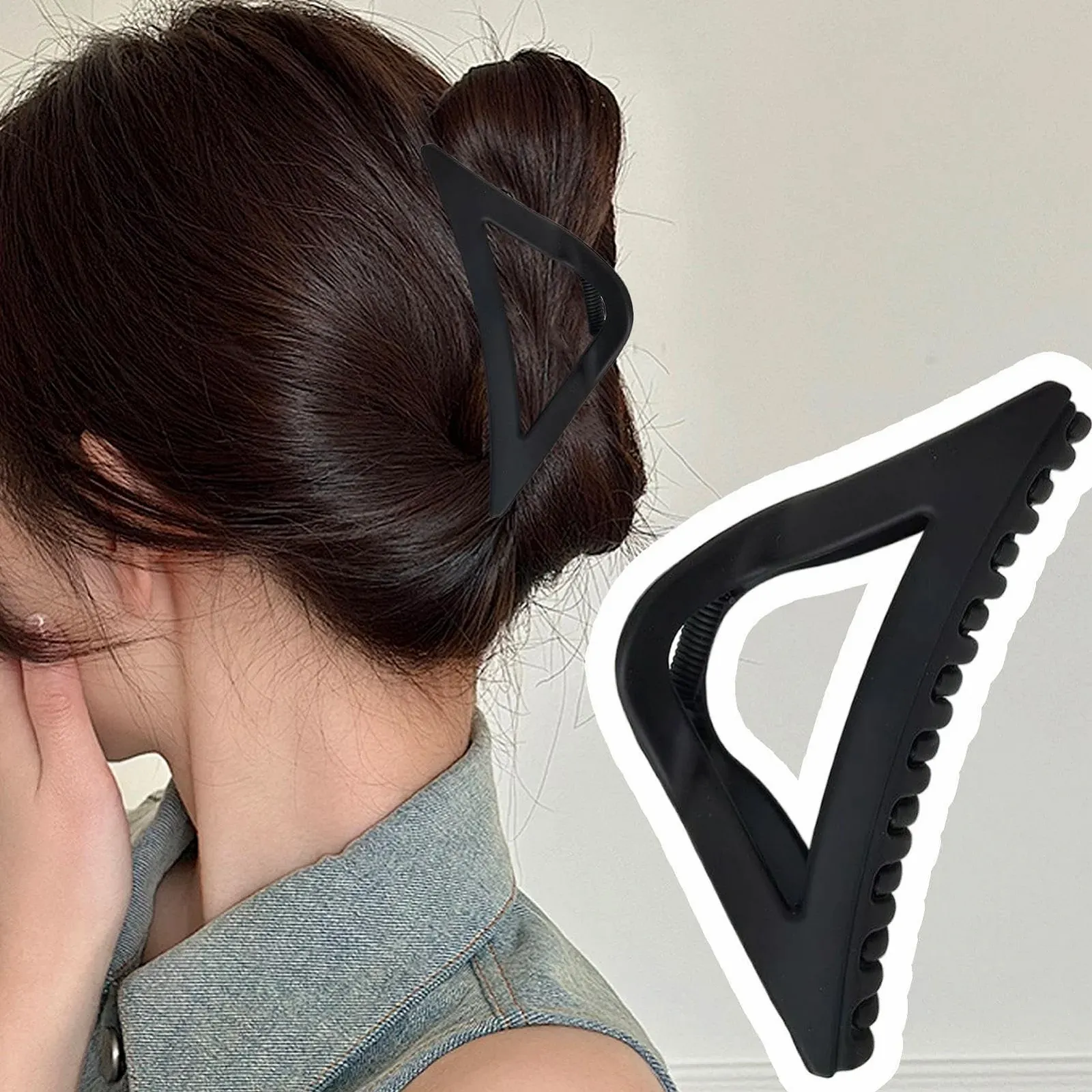 Краб для волос Нескользящий Сильный держащий Эш, фото №9 Краб для волос Нескользящий Сильный держащий Эш, фото №9