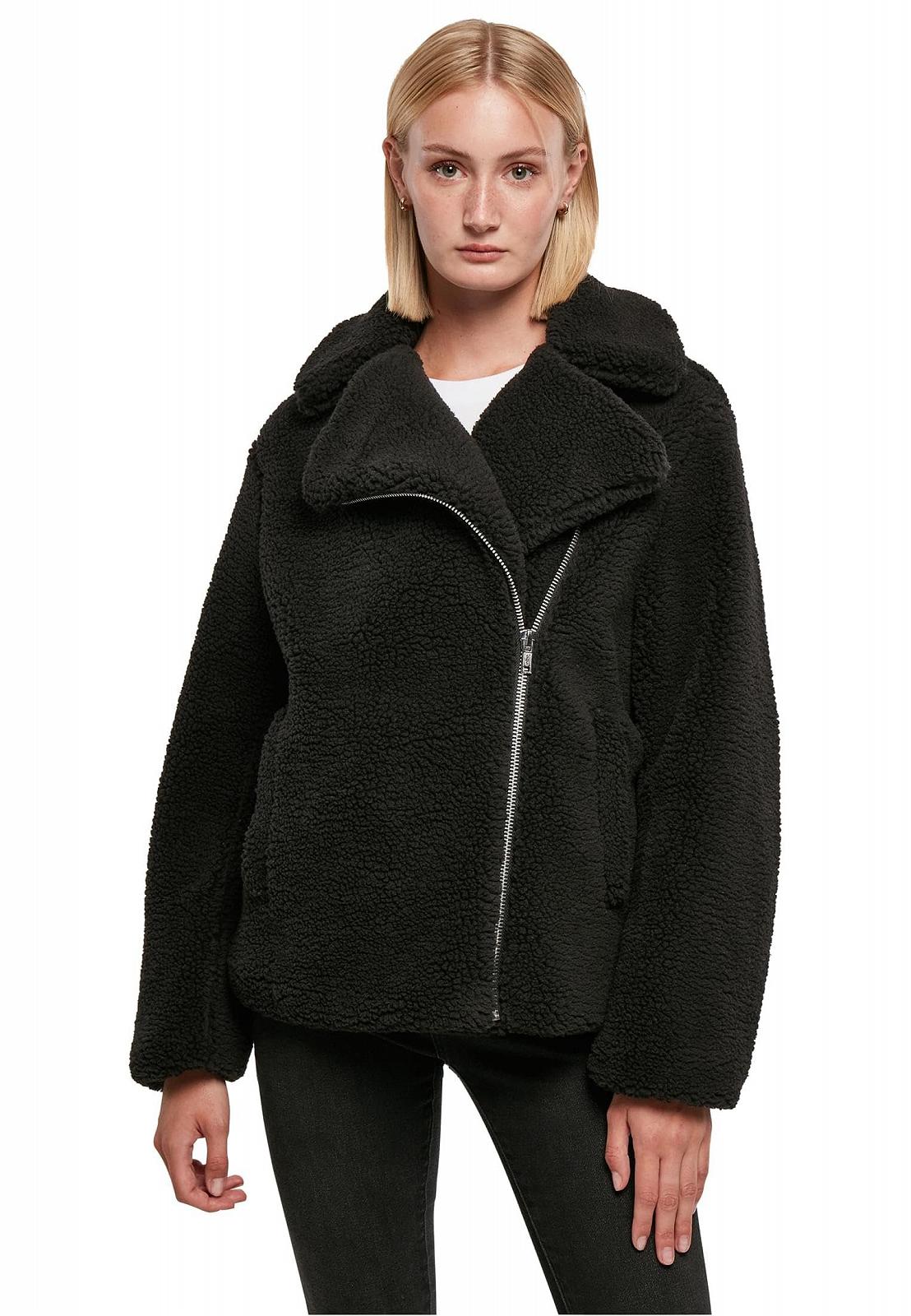 Куртка Biker Sherpa Urban Classics Женская, фото №1 Куртка Biker Sherpa Urban Classics Женская, фото №1