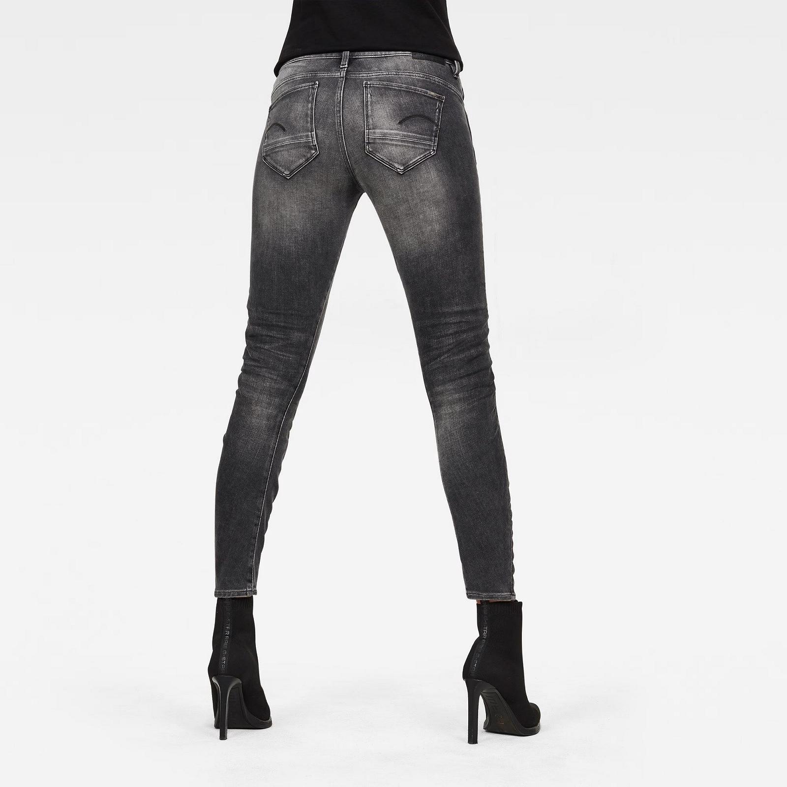 Женские джинсы G‑STAR RAW Arc 3D Mid Skinny Elto Black - 32, фото №2