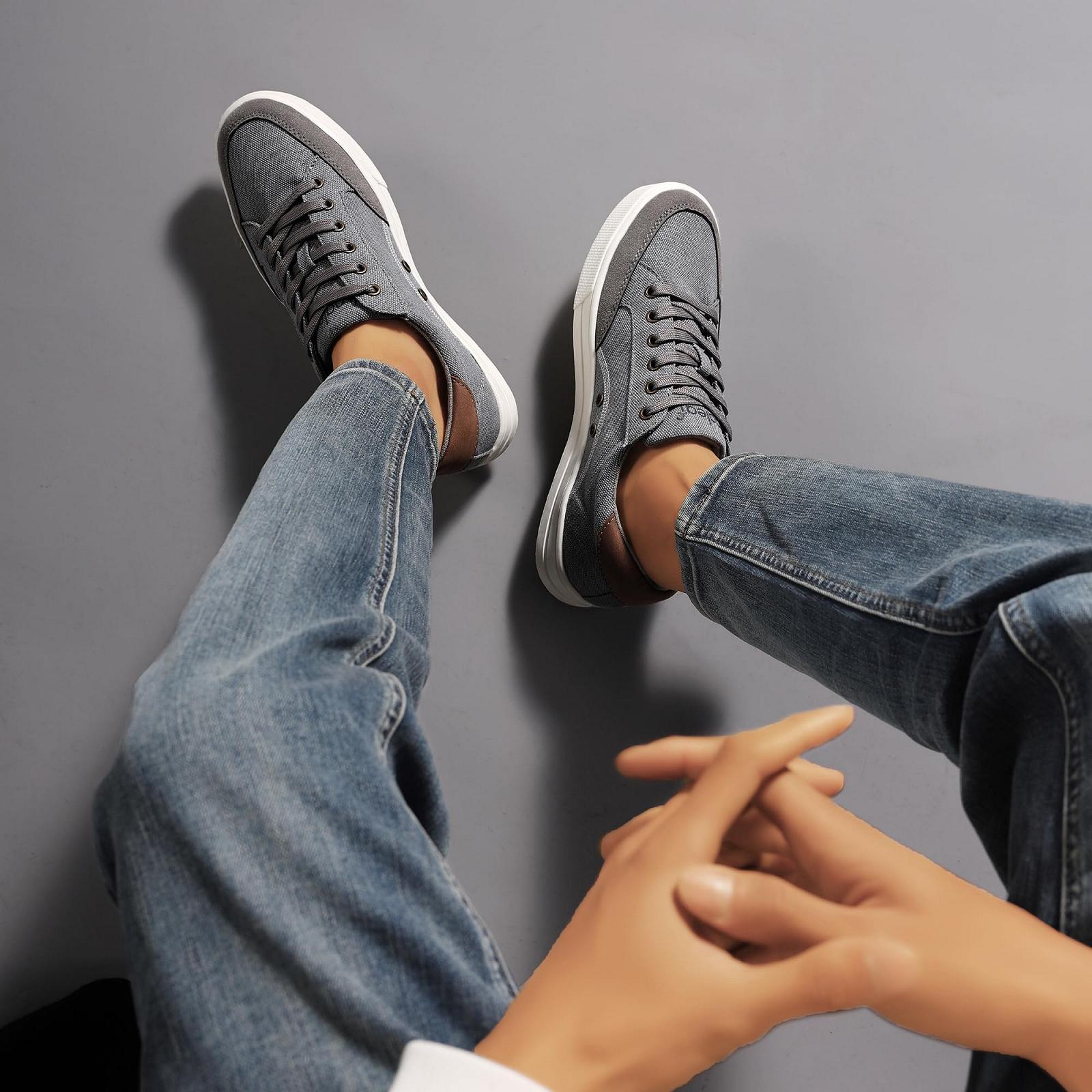 Кеди ANALEAF Чоловічі полотняні Легкі, фото №7