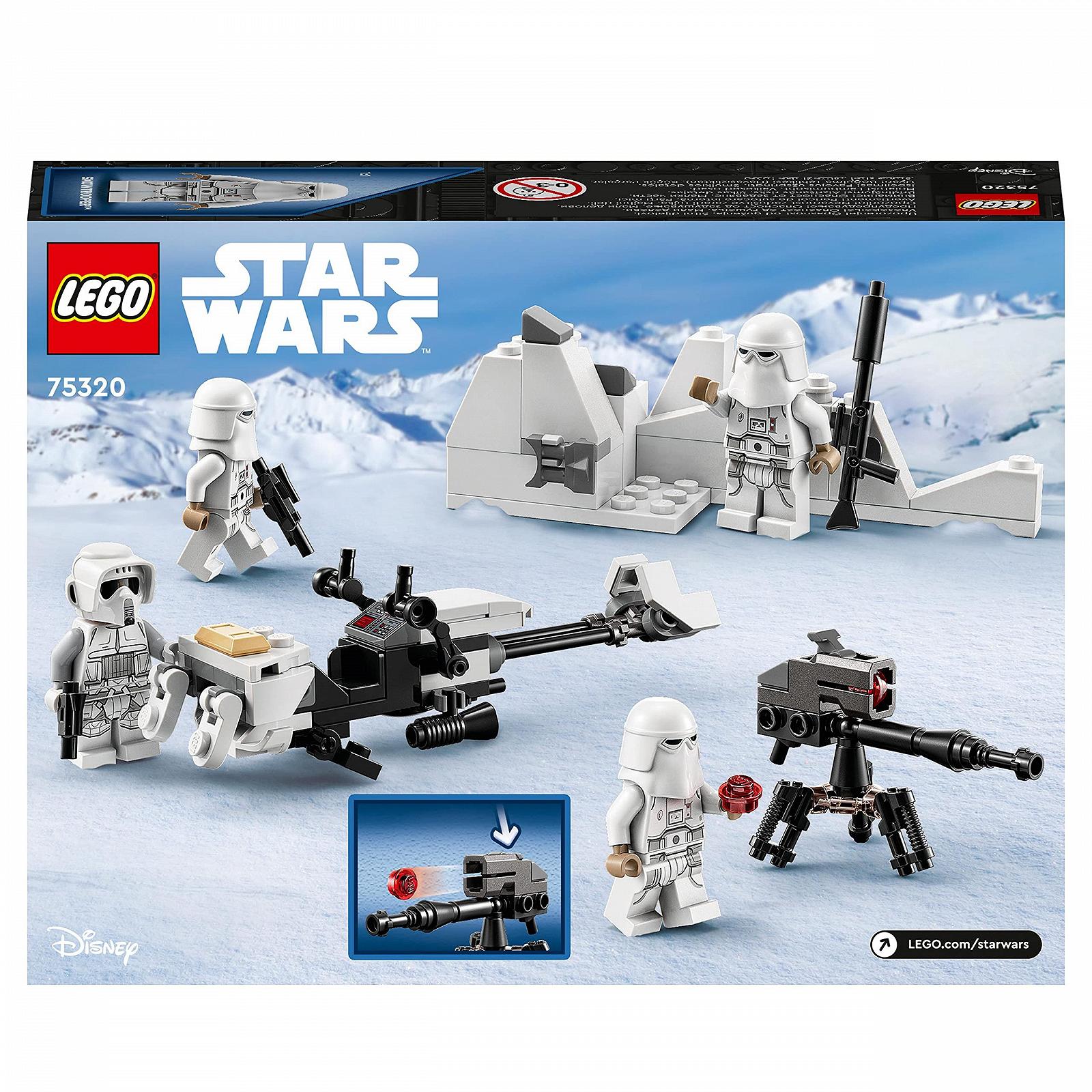 Конструктор LEGO Star Wars Бойовий набір снігових штурмовиків (75320), фото №7 Конструктор LEGO Star Wars Бойовий набір снігових штурмовиків (75320), фото №7