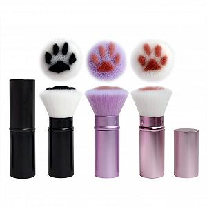 Набор Runsmooth Pack of 3 Кисти для макияжа Кошачий коготь Плоская верхняя кисть, для лица Пудра/Румяна/Тени - Фото 1