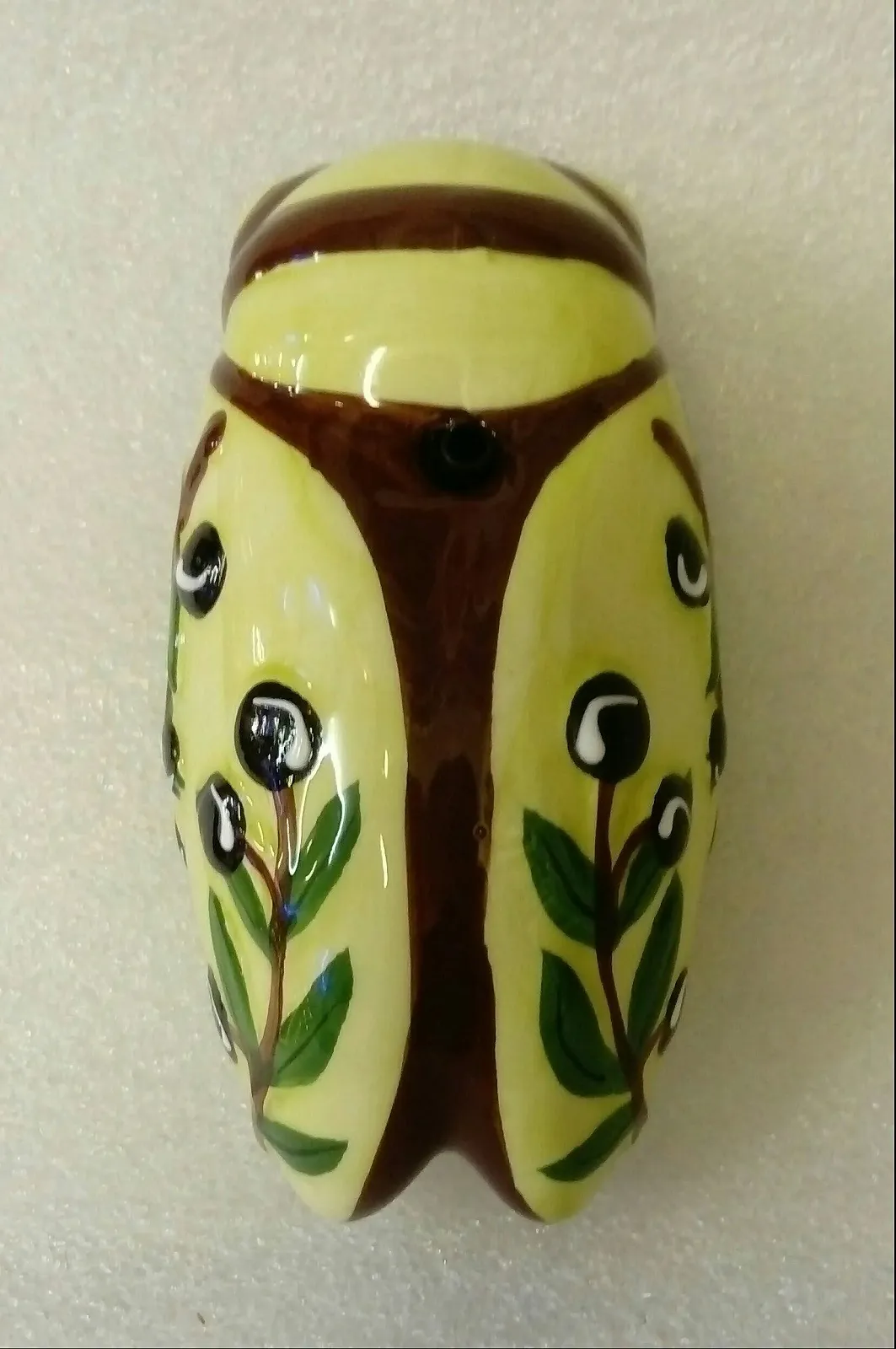 Підвісний або настільний керамічний кошик IDELLIA Radar Малий, Оливковий зелений, фото №1 Підвісний або настільний керамічний кошик IDELLIA Radar Малий, Оливковий зелений, фото №1