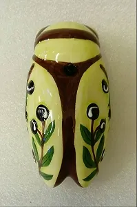 Підвісний або настільний керамічний кошик IDELLIA Radar Малий, Оливковий зелений - Фото 1